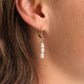 Triple Pearl Earrings