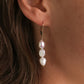 Jumbo Triple Pearl Earrings