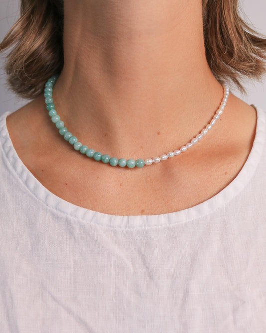 Jade 50/50 Necklace