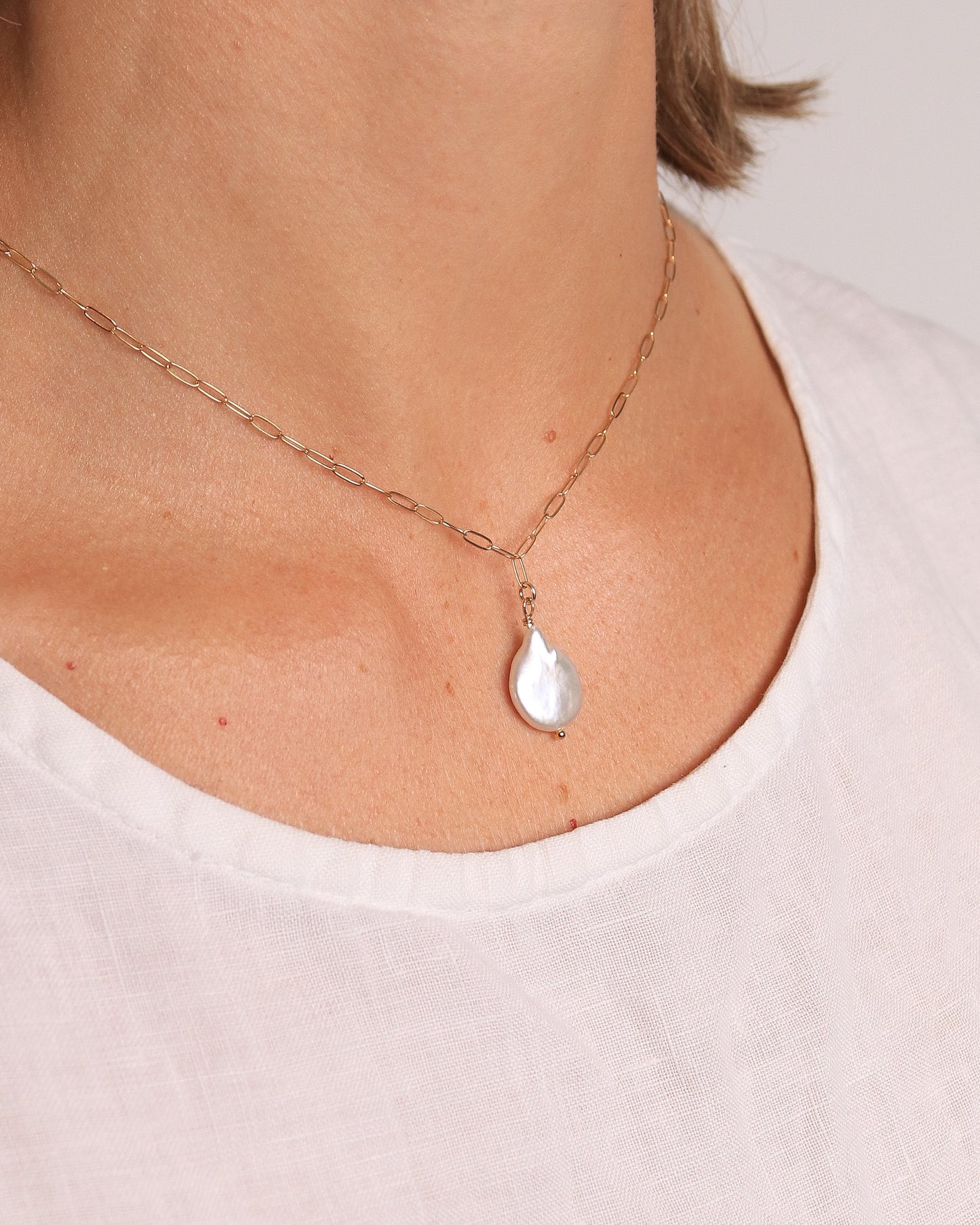 Pearl Drop Necklace