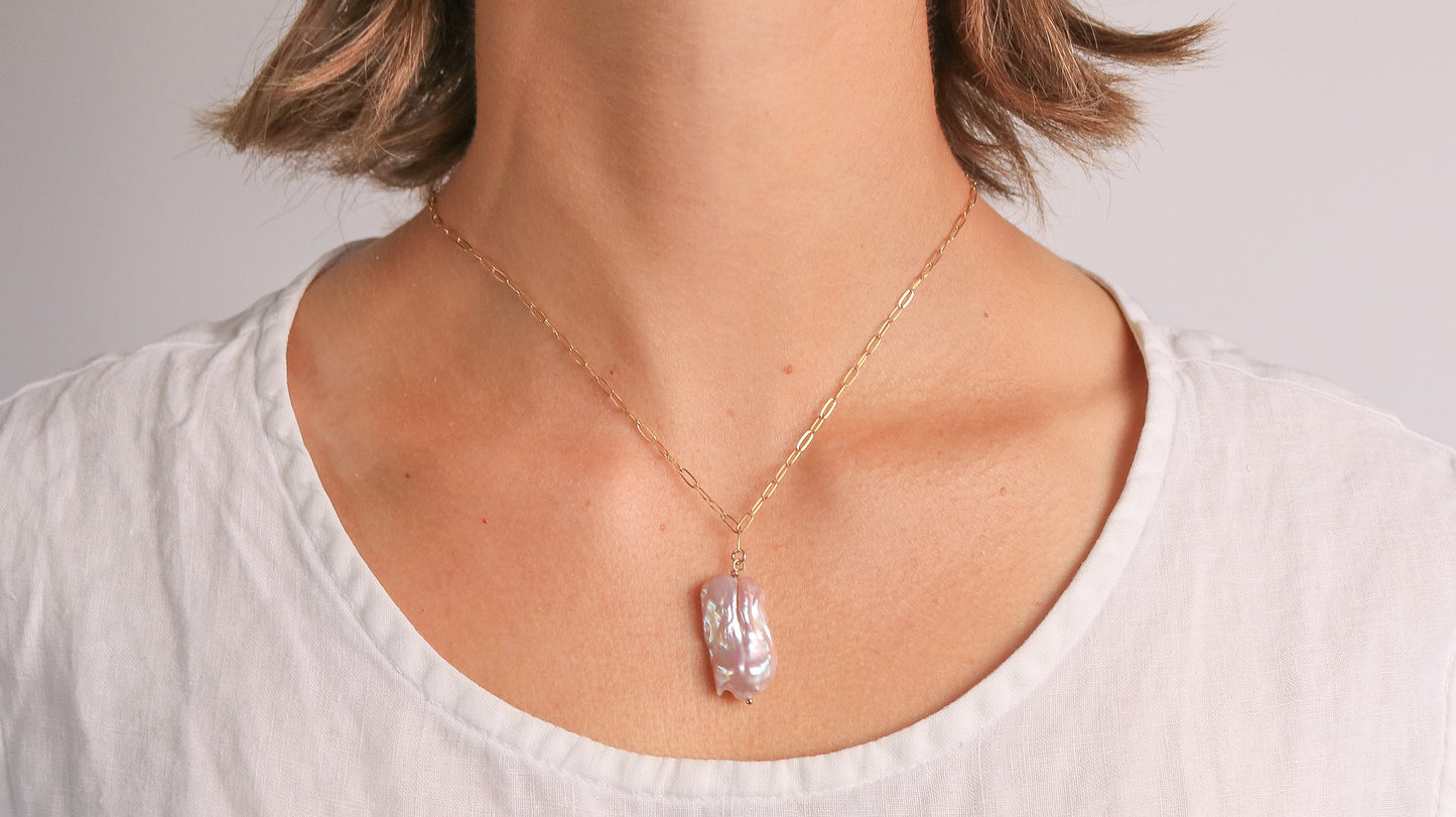 Plum Willa Necklace