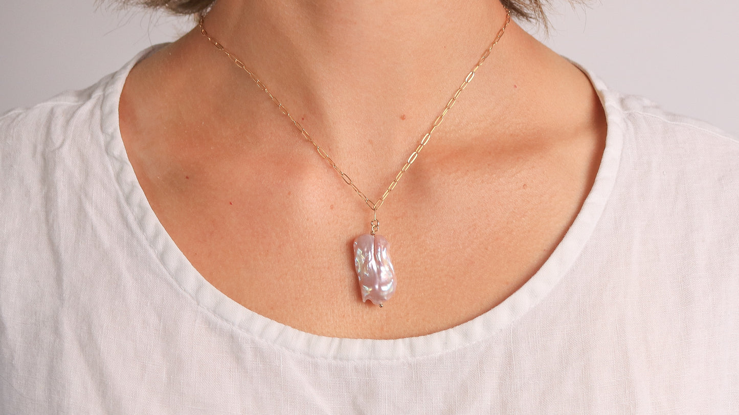 Plum Willa Necklace