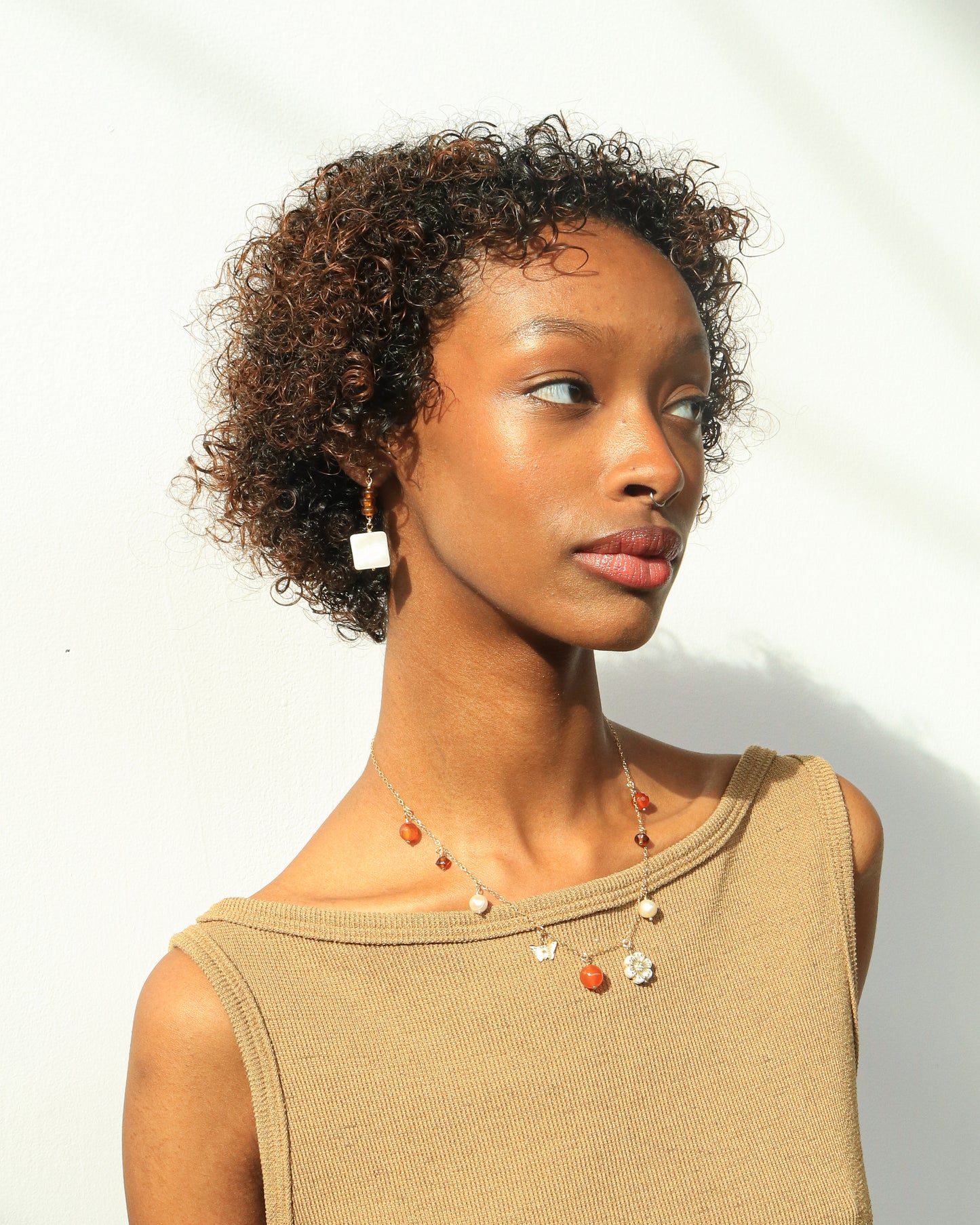 Earring No. 1 | Warm Hues