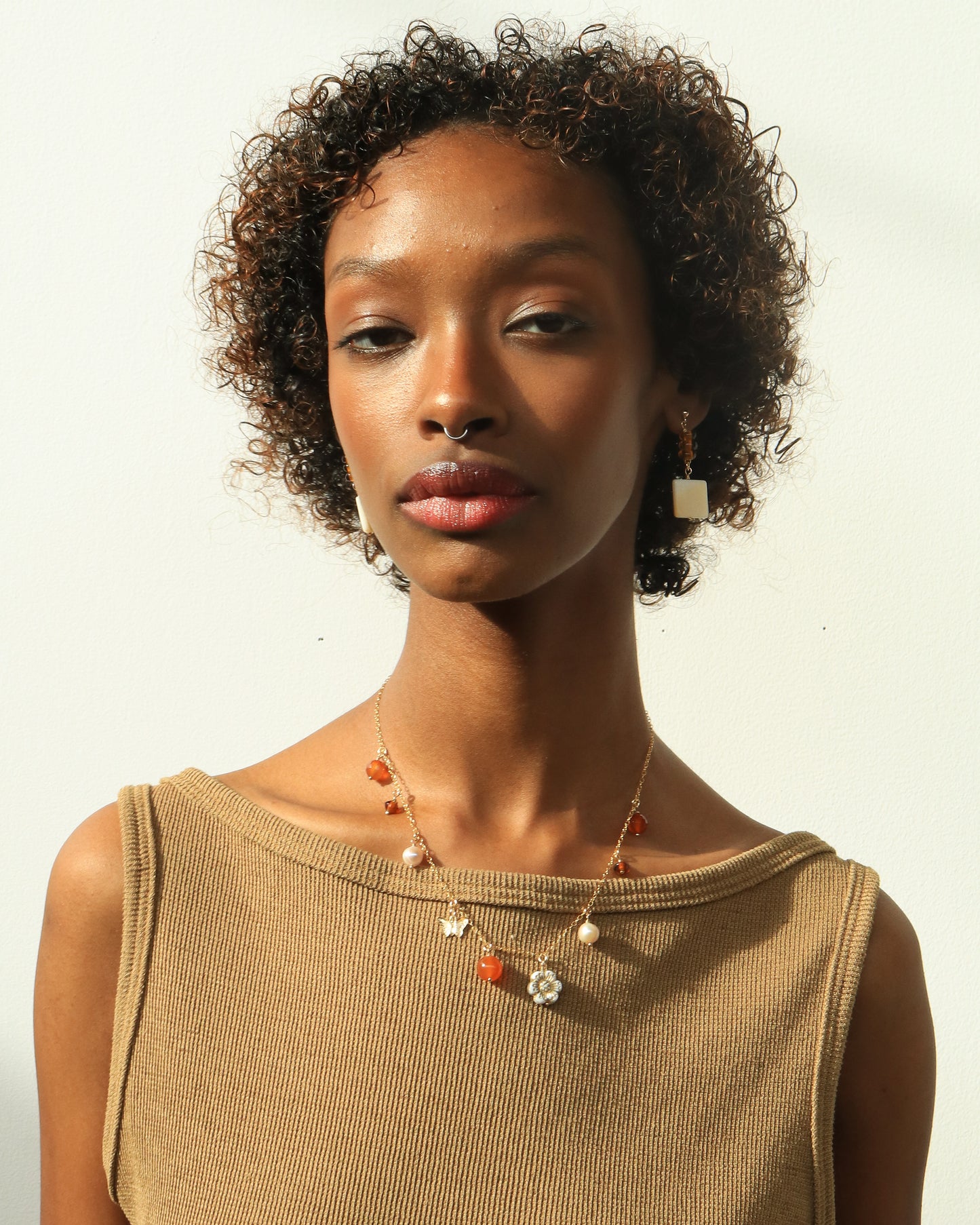 Earring No. 1 | Warm Hues