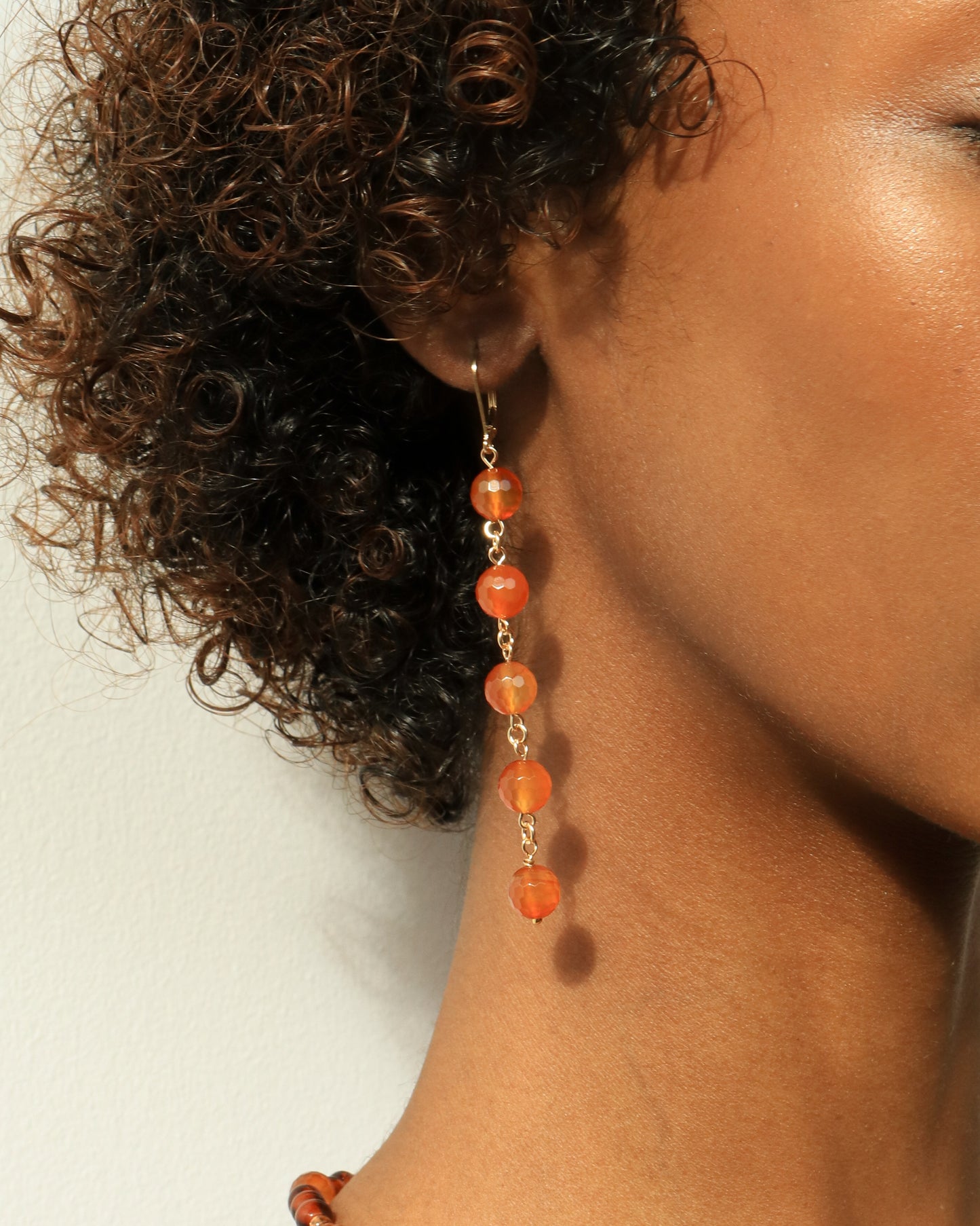 Earring No. 2 | Warm Hues