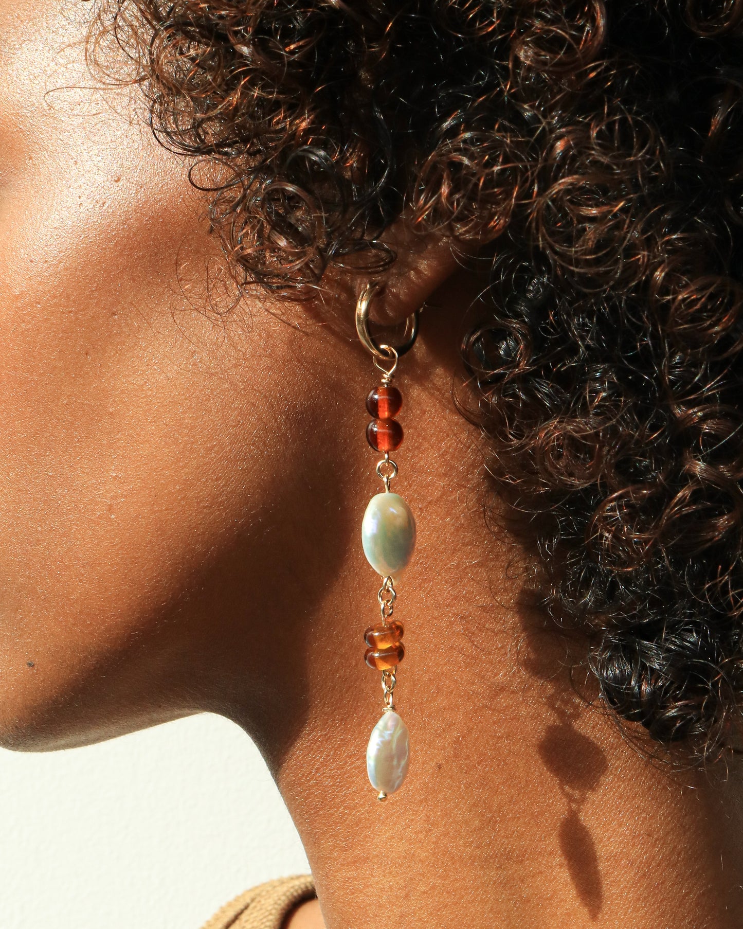 Earring No. 3 | Warm Hues