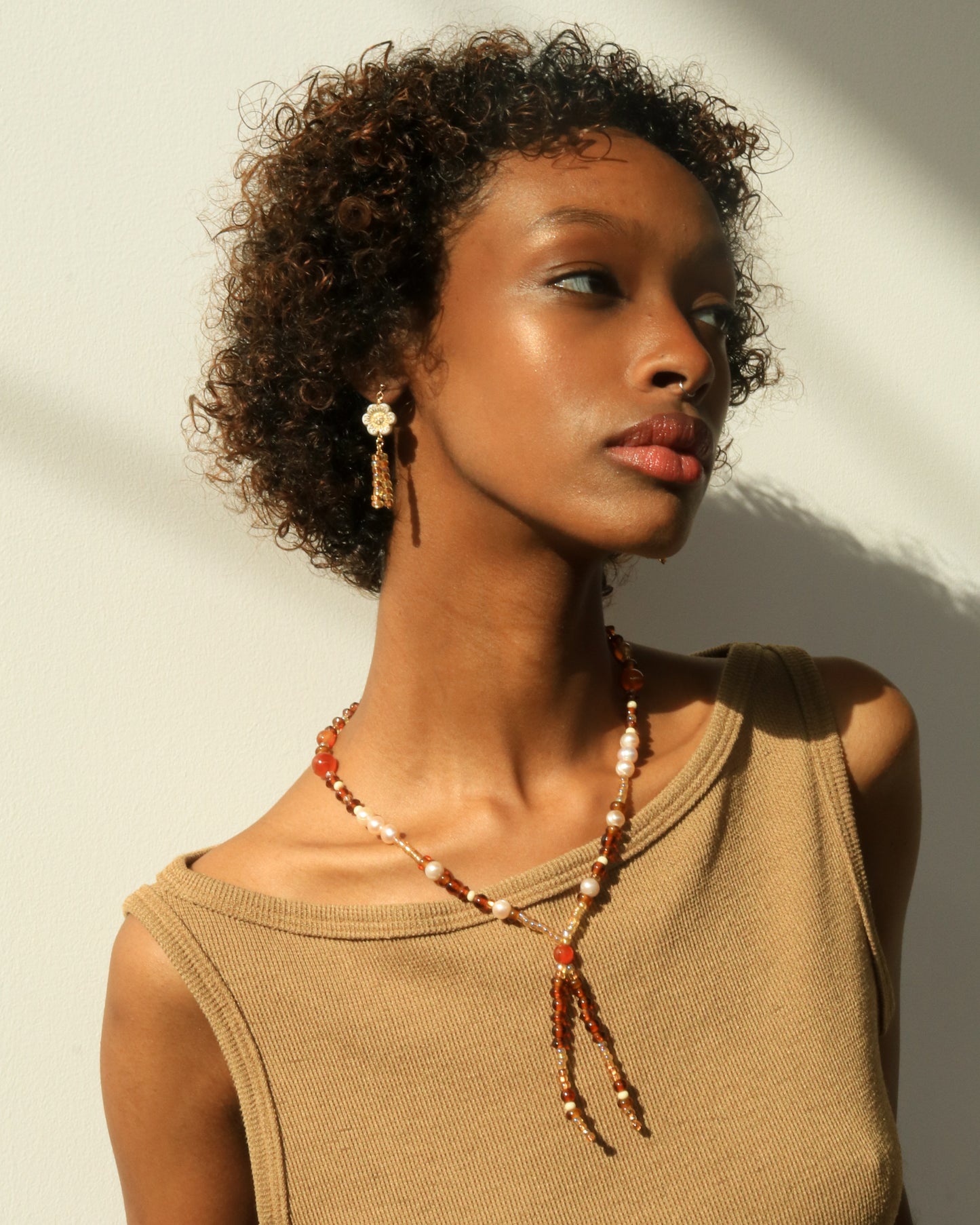 Earring No. 4 | Warm Hues