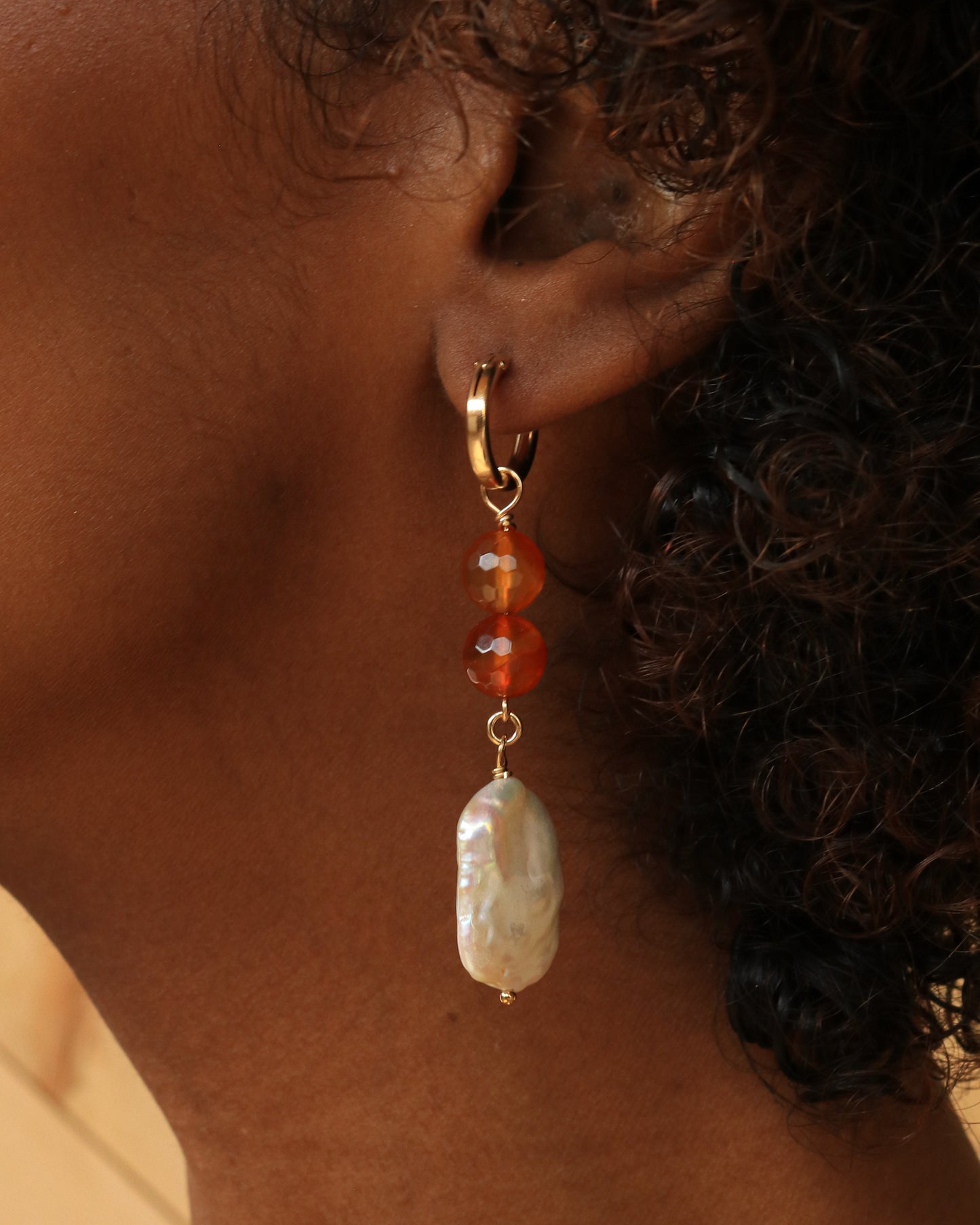 Earring No. 6 | Warm Hues