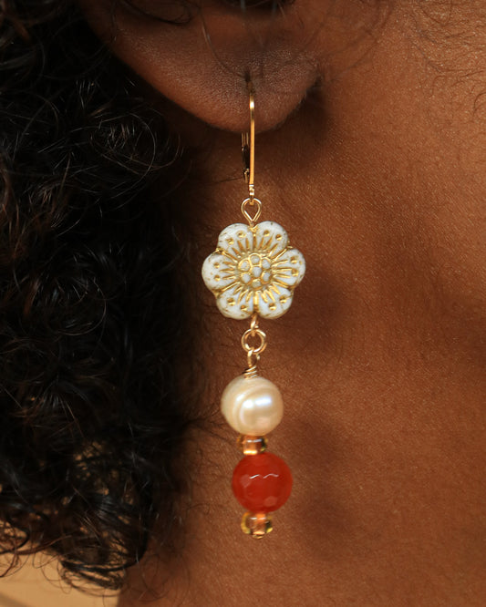 Earring No. 7 | Warm Hues