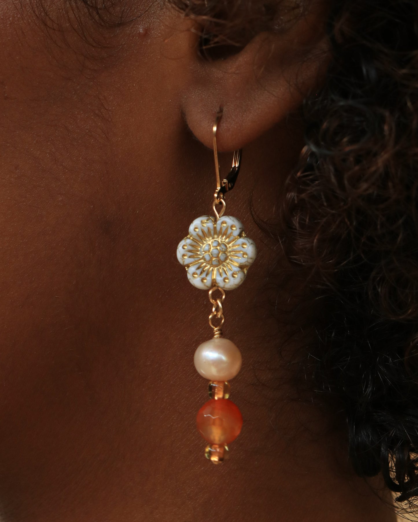 Earring No. 7 | Warm Hues