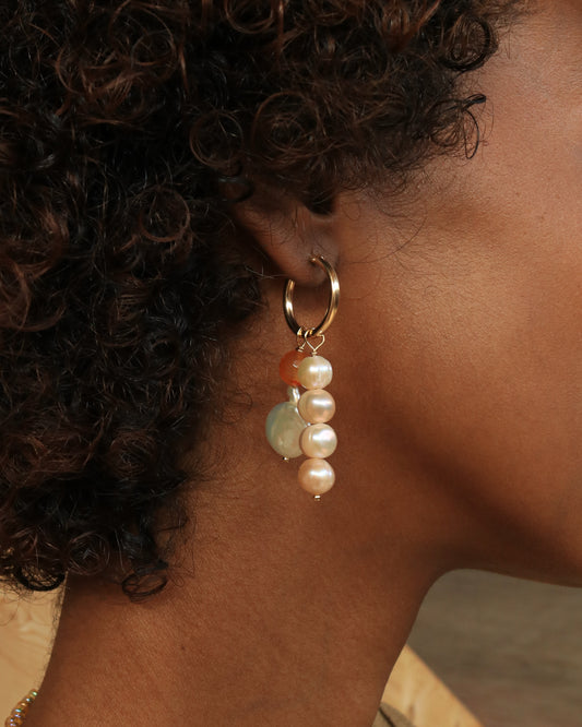 Earring No. 9 | Warm Hues