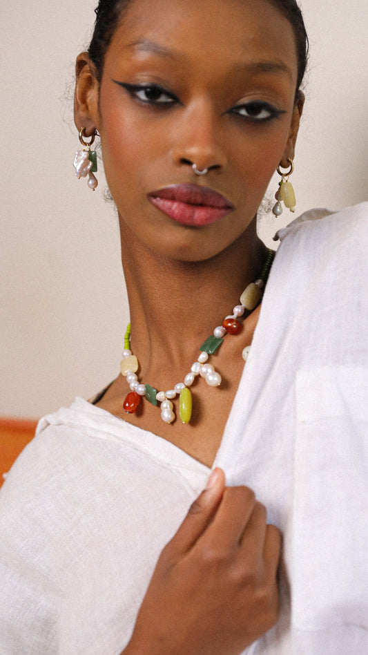 Kouignette Earrings | Warm Hues