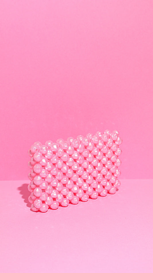 Jumbo Card Holder - Pastel Pink