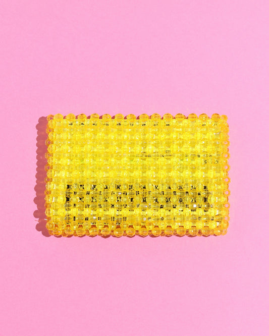 Sweet + Simple Card Holder: Yellow