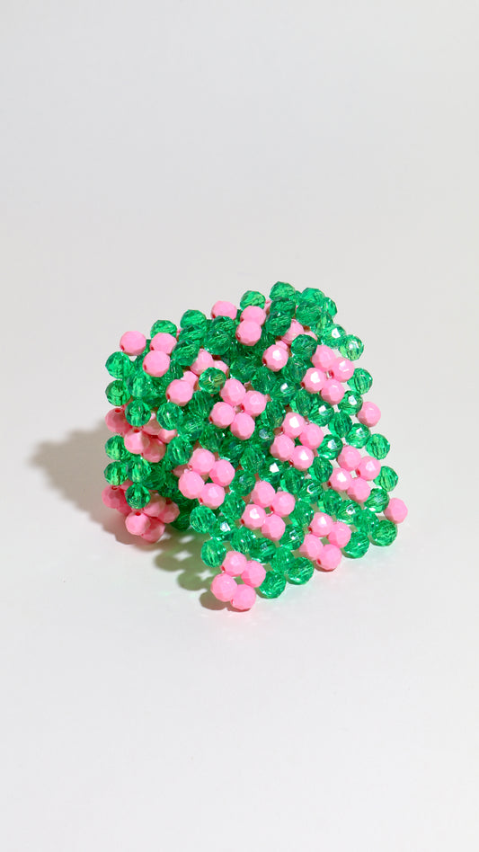 Beaded Coasters - Pasteque