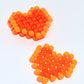 Heart Coaster - Orange Jubilee