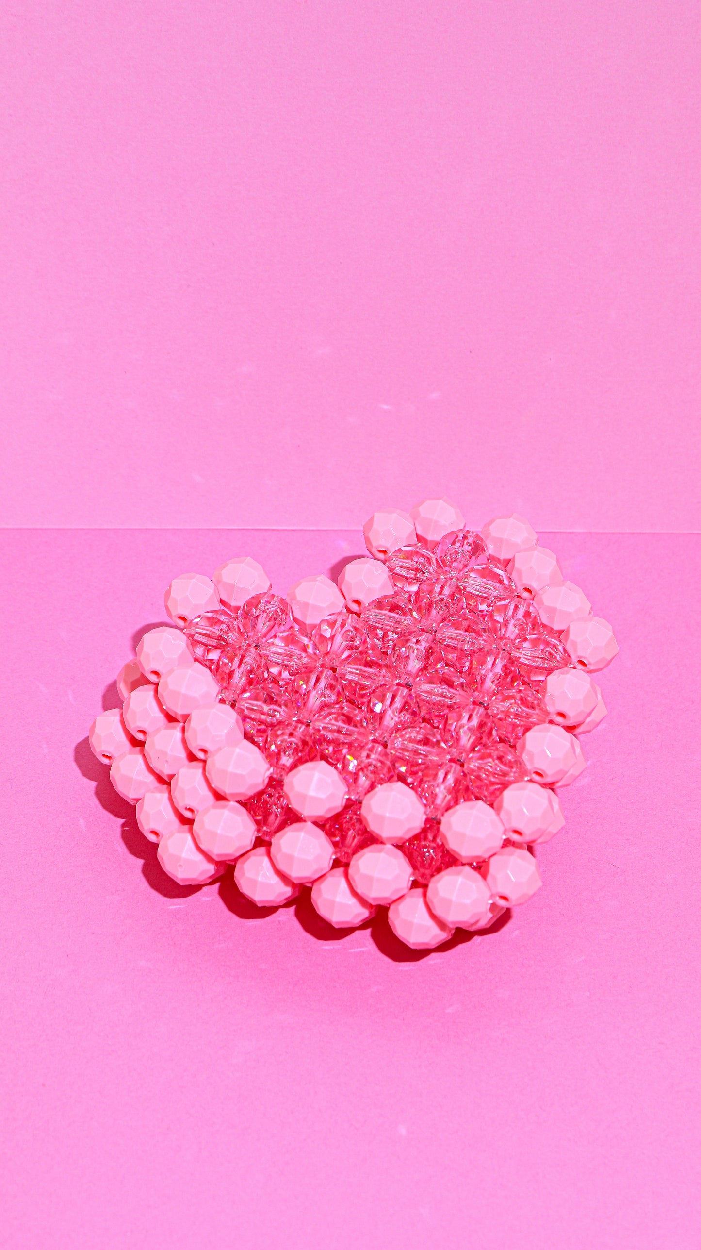 Heart Coaster - Pink