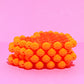 Heart Coaster - Orange Jubilee