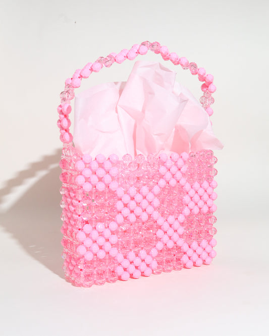 Checker Bag - Pink Dream