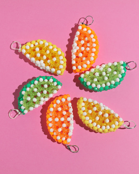 Citrus Slice Earrings