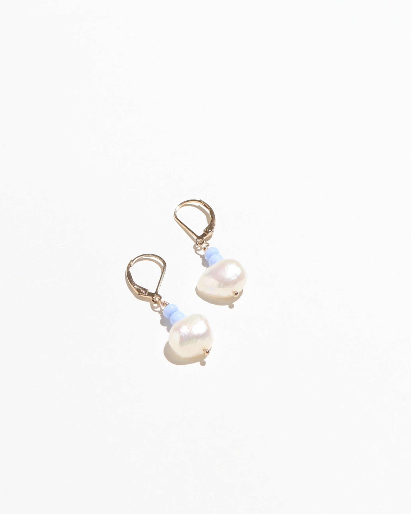 December Spring Pearl Drop Earrings