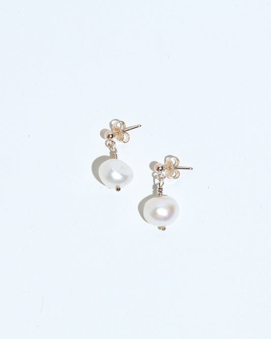 Pearl Drop Studs