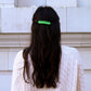 Lime Barrette