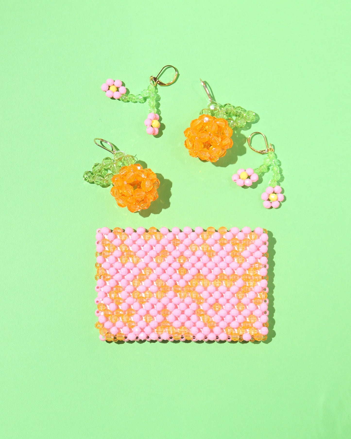 Sweet + Simple Card Holder: Orange Blossom