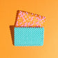 Sweet and Simple Card Holder - Teal