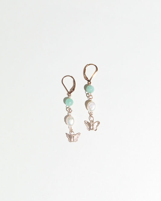 Jade Mariposa Earrings